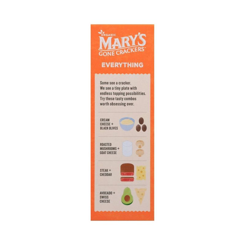 slide 7 of 8, Mary's Gone Crackers Gluten Free Super Seed Everything - 4oz, 4 oz