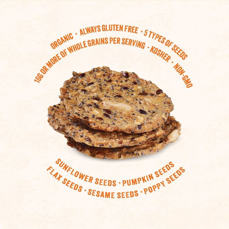 slide 6 of 8, Mary's Gone Crackers Gluten Free Super Seed Everything - 4oz, 4 oz