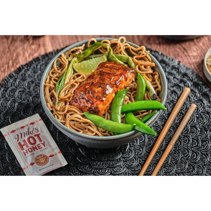 slide 3 of 3, Sea Pak Morey's Blackened Wild Salmon with Mike's Hot Honey Frozen - 11oz, 11 oz