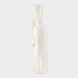 Girls' Pointelle Cotton Tights - Cat & Jack™ Cream S