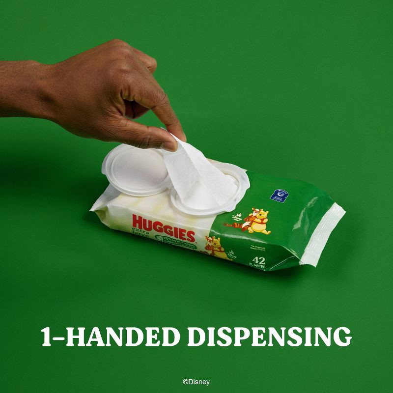 slide 8 of 11, Huggies Unscented XL Baby Wipes - 378ct - 9pk, 378 ct, 9 ct