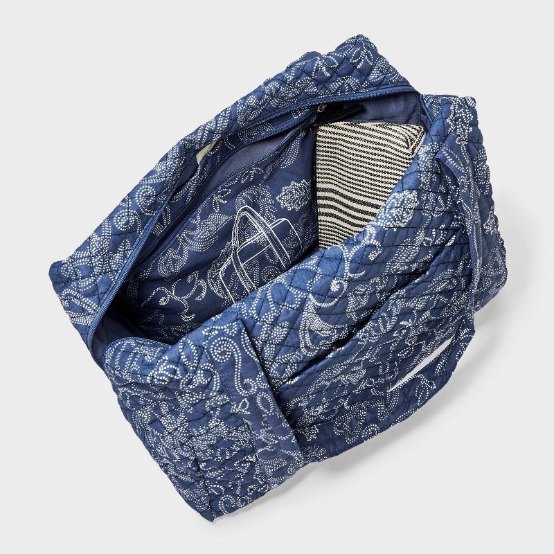 slide 4 of 7, Quilted Weekender Duffel Bag - Universal Thread™ Navy Blue, 1 ct