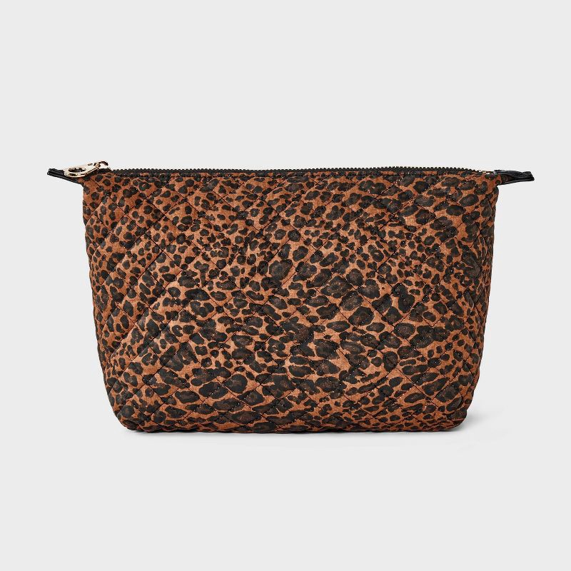 slide 5 of 5, Travel Bag Pouch System - Universal Thread™ Leopard Brown, 1 ct