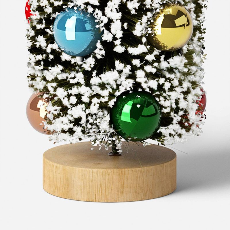 slide 3 of 3, Large Christmas Ornament Bottlebrush Tree - Threshold™, 1 ct