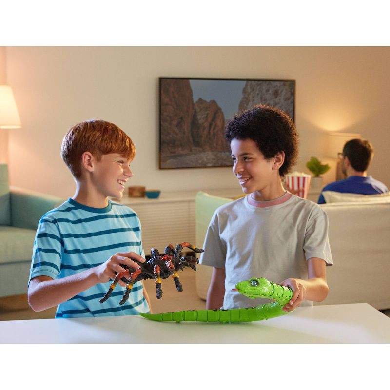 slide 9 of 11, Robo Alive King Python by ZURU Animal Figure, 1 ct