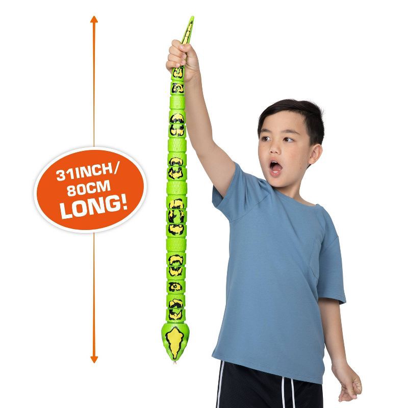 slide 10 of 11, Robo Alive King Python by ZURU Animal Figure, 1 ct