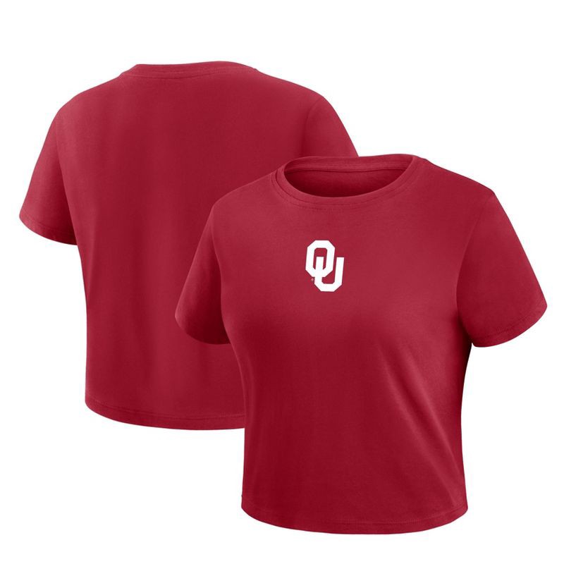 slide 2 of 2, NCAA Oklahoma Sooners Women's Fashion Top - S, 1 ct
