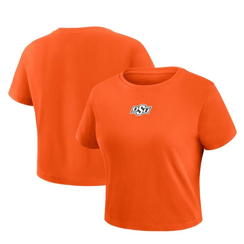 slide 3 of 3, NCAA Oklahoma State Cowboys Women's Fashion Top - S, 1 ct