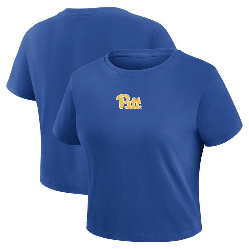 slide 3 of 3, NCAA Pitt Panthers Women's Fashion Top - S, 1 ct