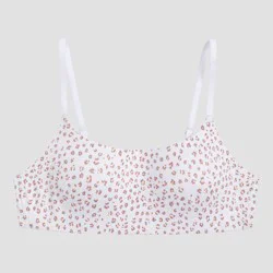 Maidenform Girls' Animal Printed Comfort Wire Free Bra - L