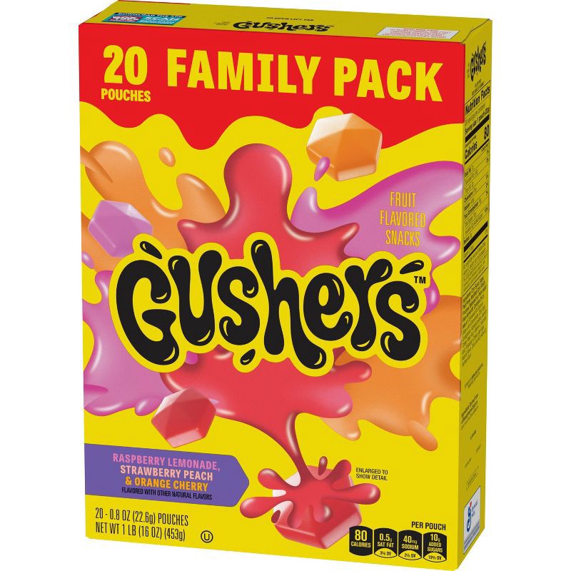 slide 3 of 10, Fruit Gushers Fruit Snacks Flavor Mixers - 16oz/20ct, 20 ct; 16 oz