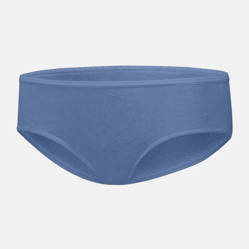 slide 3 of 5, Hanes Girls' 12pk Butterfly and Dot Cotton Briefs - 10, 12 ct