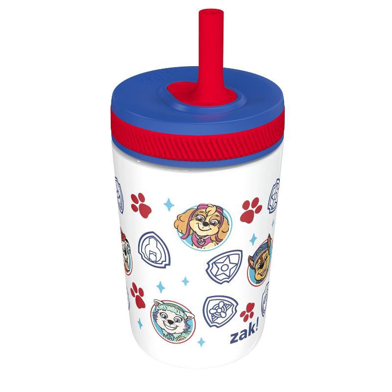 slide 3 of 5, Zak Designs 12oz Paw Patrol Stainless Steel Vacuum Kelso Tumber White, 12 oz