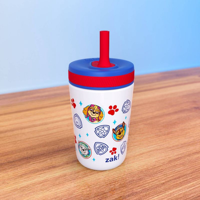 slide 4 of 5, Zak Designs 12oz Paw Patrol Stainless Steel Vacuum Kelso Tumber White, 12 oz