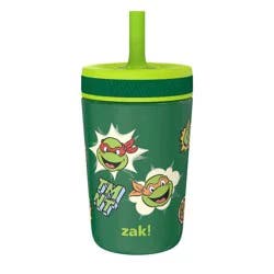 Zak Designs 12oz TMNT Kelso Tumbler Green