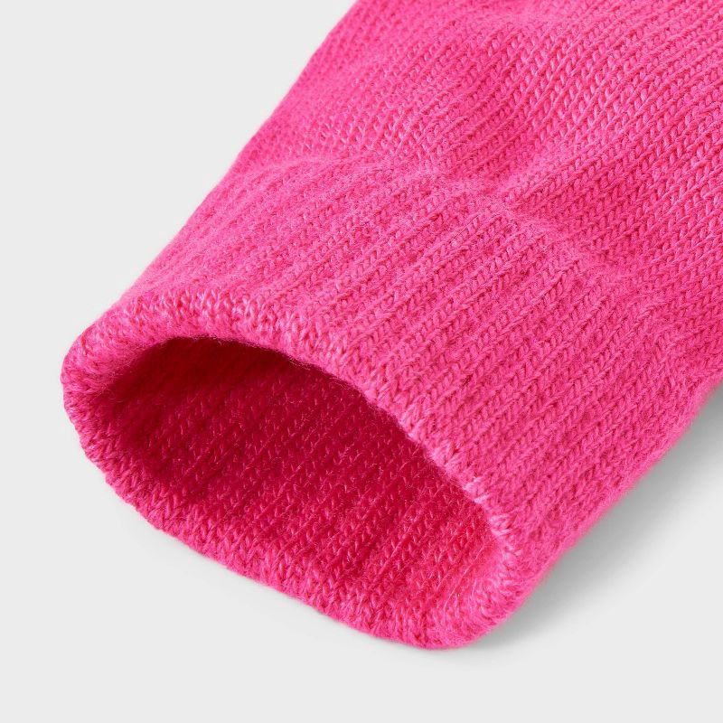 slide 3 of 3, Toddler 3pk Mitten Set - Cat & Jack™ Light Pink/ Pink/ Mauve 2T-5T, 3 ct