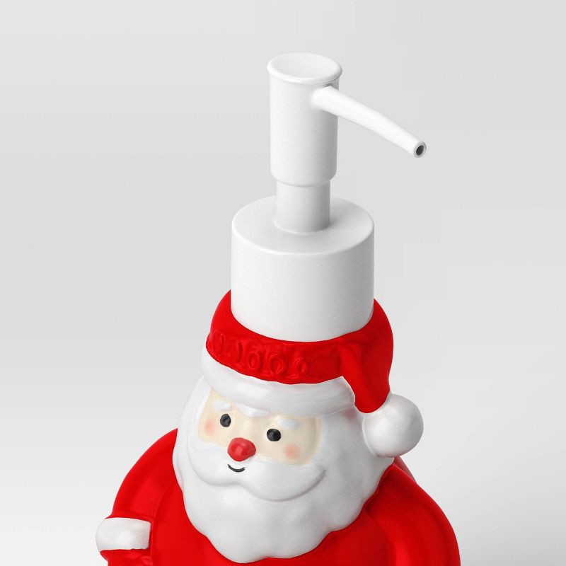 slide 3 of 3, 7" Santa Christmas Soap Pump - Wondershop™, 1 ct