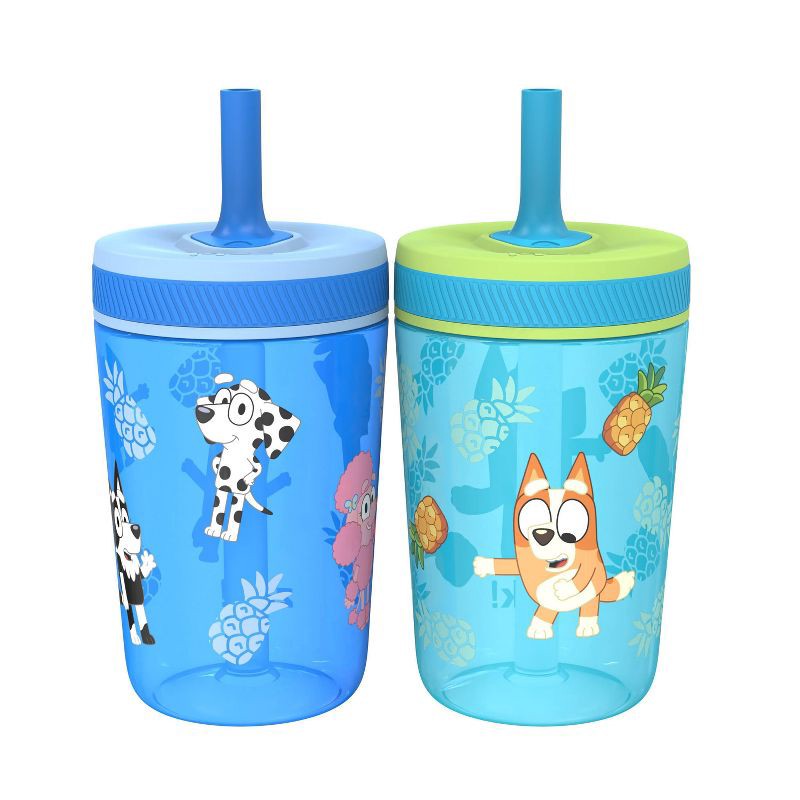slide 2 of 6, Zak Designs 2pk 15oz Bluey Kelso Tumbler Set, 2 ct; 15 oz