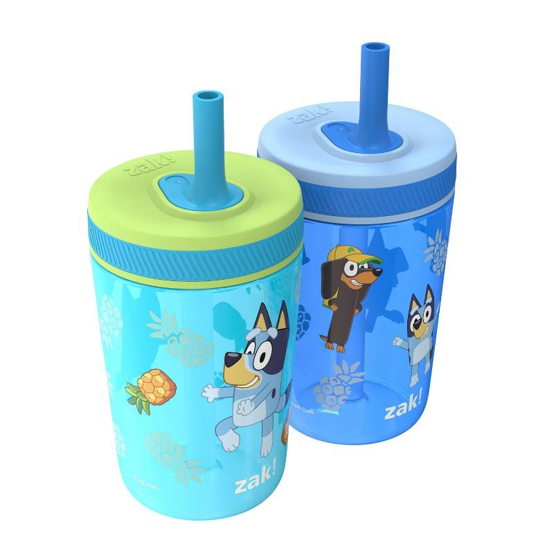 slide 3 of 6, Zak Designs 2pk 15oz Bluey Kelso Tumbler Set, 2 ct; 15 oz