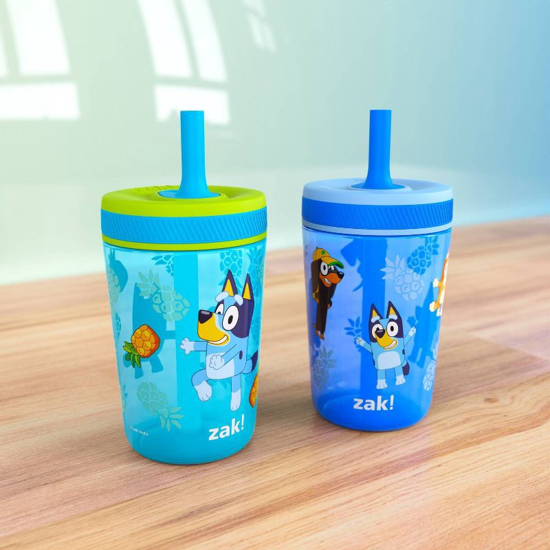 slide 4 of 6, Zak Designs 2pk 15oz Bluey Kelso Tumbler Set, 2 ct; 15 oz