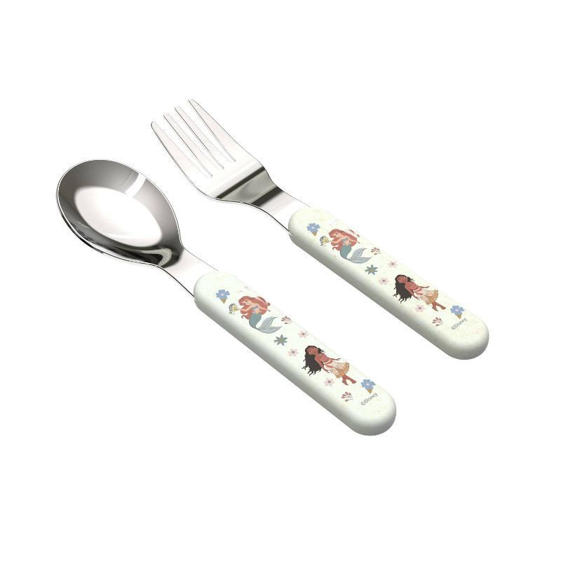 slide 2 of 4, Zak Designs Princess 2pc Bamboo Flatware Set, 2 ct