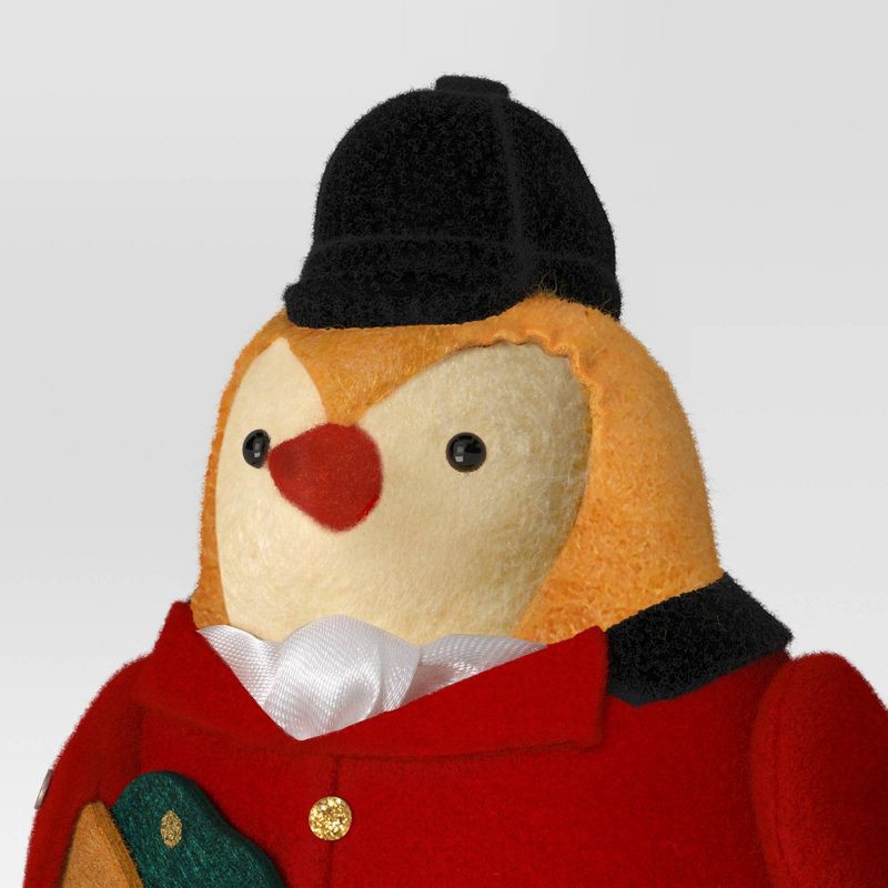 slide 4 of 4, Christmas Featherly Friends™ "Stirr﻿up" Decor Red Coat - Wondershop™, 1 ct