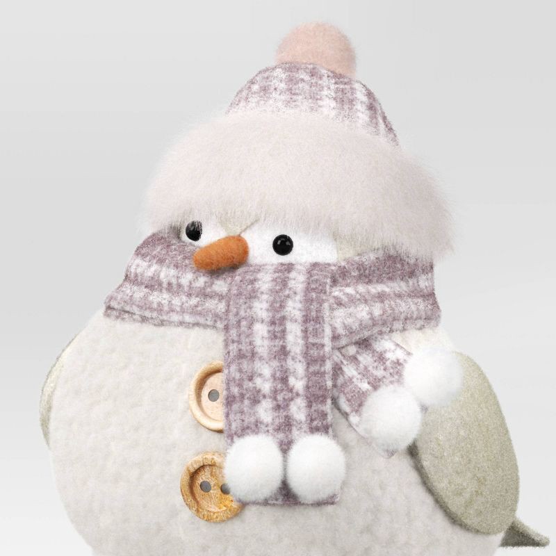 slide 5 of 5, 4.25" 3pk Christmas Featherly Friends™ Decor White - Wondershop™, 3 ct