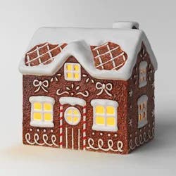 Christmas Ceramic Gingerbread House Decor - Wondershop™