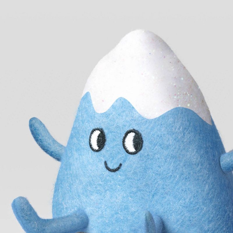 slide 4 of 4, Christmas Felt Duo Figural Mountain and Sled - Wondershop™, 1 ct