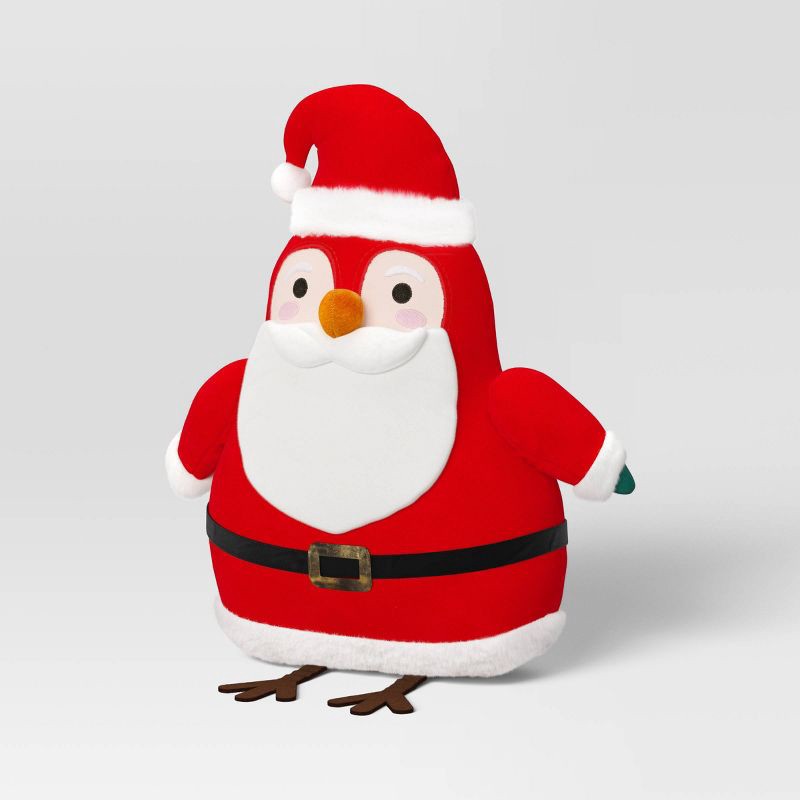 slide 1 of 4, Christmas Featherly Friends™ Pillow Santa Hat - Wondershop™, 1 ct