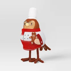 Christmas Featherly Friends™ "Dash" Decor Baking Chef - Wondershop™