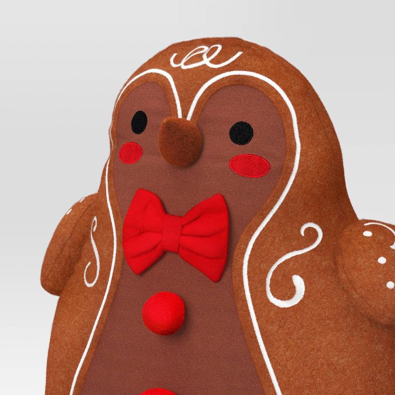 slide 4 of 4, Christmas Featherly Friends™ Pillow Gingerbread - Wondershop™, 1 ct