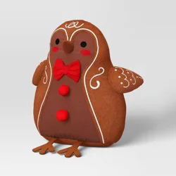 Christmas Featherly Friends™ Pillow Gingerbread - Wondershop™