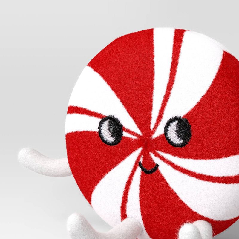 slide 4 of 4, Christmas Felt Duo Figural Peppermint and Gingerbread Man - Wondershop™, 1 ct