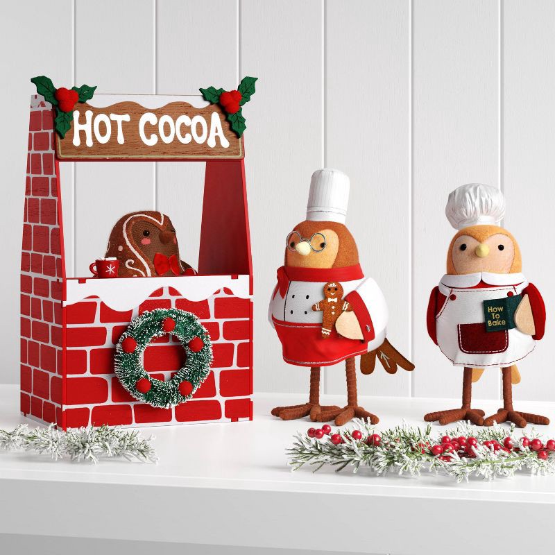 slide 2 of 4, Christmas Featherly Friends™ "Glaze" Decor Gingerbread - Wondershop™, 1 ct