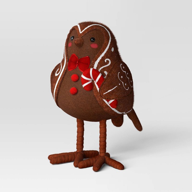 slide 1 of 4, Christmas Featherly Friends™ "Glaze" Decor Gingerbread - Wondershop™, 1 ct