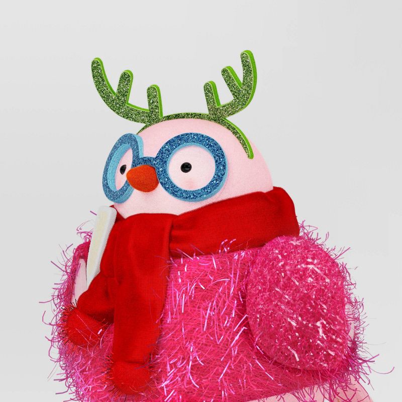 slide 4 of 4, Christmas Featherly Friends™ "Soiree" Decor Pink Dress - Wondershop™, 1 ct