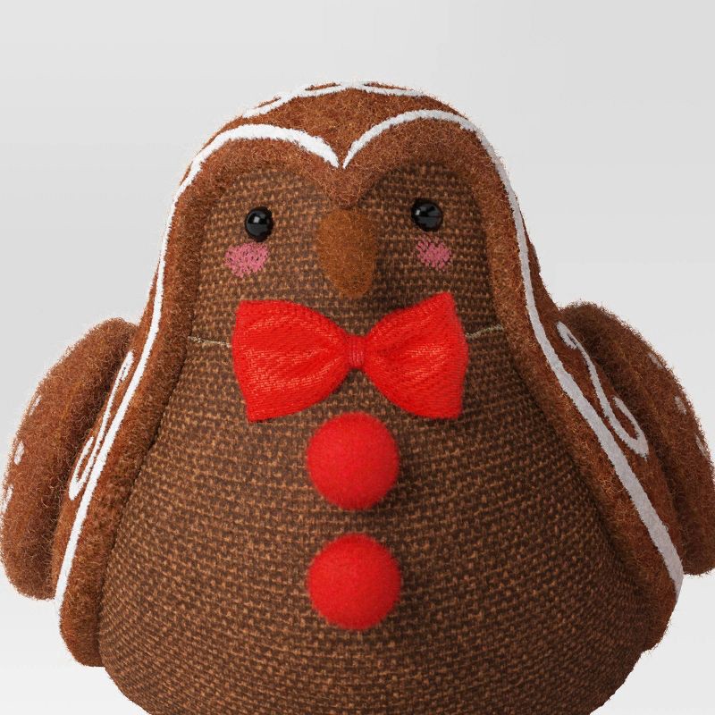 slide 3 of 5, 4.25" 3pk Christmas Featherly Friends™ Decor Cocoa and Candy Cane - Wondershop™, 3 ct