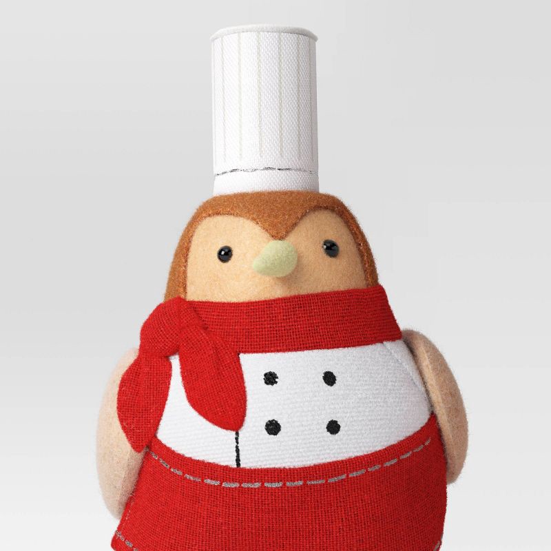 slide 4 of 5, 4.25" 3pk Christmas Featherly Friends™ Decor Cocoa and Candy Cane - Wondershop™, 3 ct