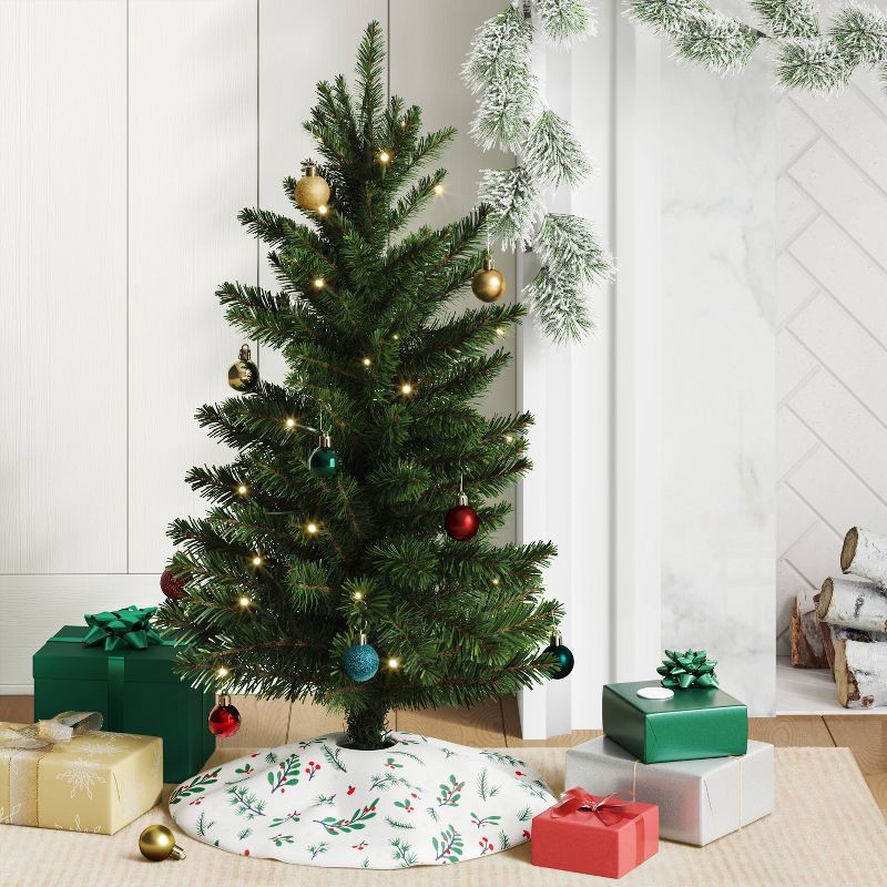 slide 2 of 3, 25ct Christmas 30mm Ornament Set Red/Gold/Green - Wondershop™, 25 ct