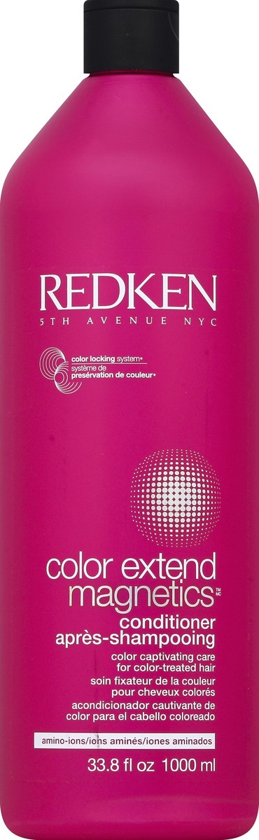 slide 2 of 2, Redken Color Extend Magnetics Conditioner, 33.8 fl oz