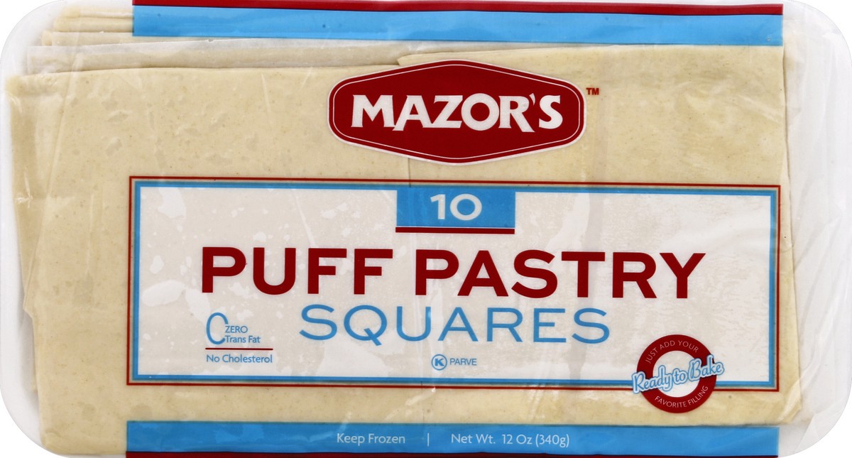 slide 3 of 5, Mazor's Puff Pastry 10 ea, 10 ct