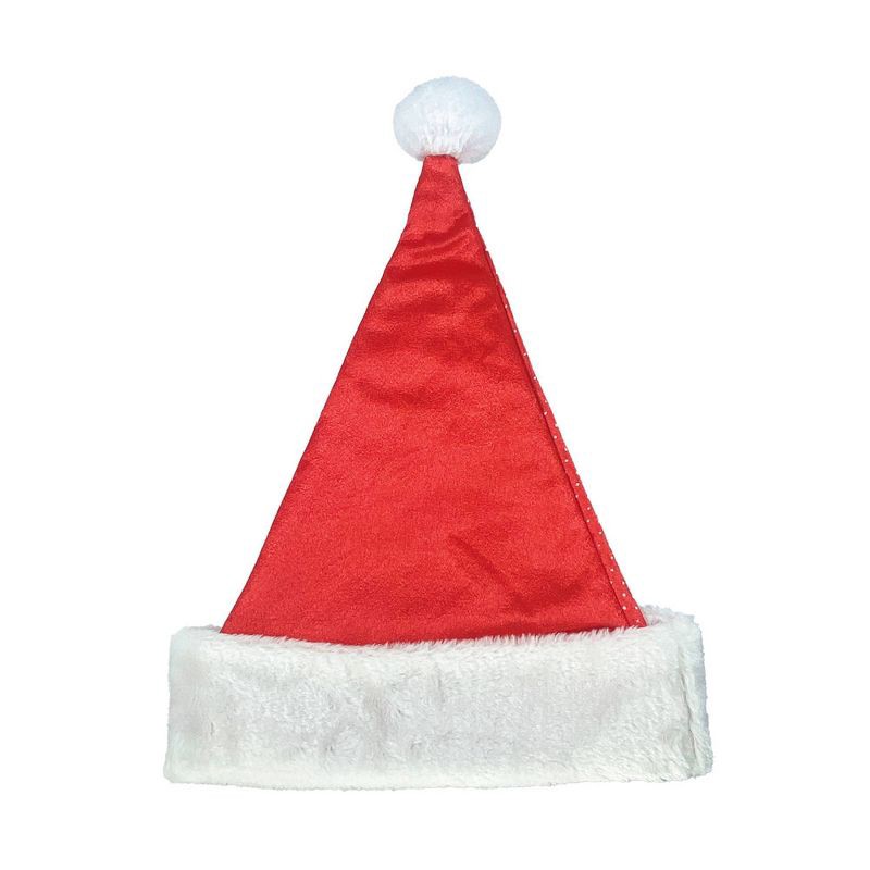 slide 2 of 3, Peanuts Santa Hat with Snoopy Hug, 1 ct
