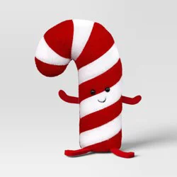 Christmas Single Fabric Figural Candy Cane - Wondershop™