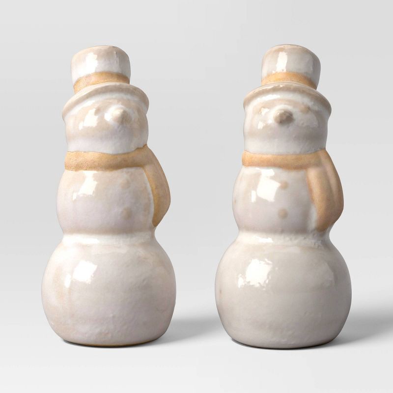 slide 4 of 6, 8pk Ceramic White Christmas Set - Wondershop™, 8 ct