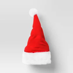 14"x13" Christmas Santa Hat Pillow - Wondershop™