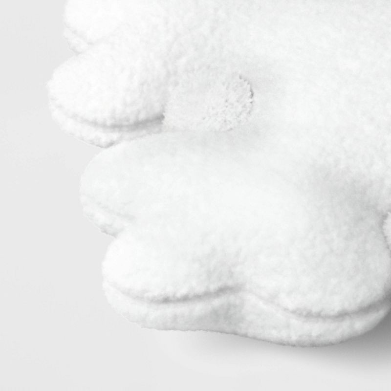 slide 4 of 4, 17" Christmas Snowflake Shaped Pillow - Wondershop™, 1 ct