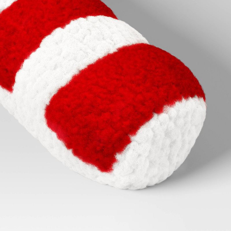 slide 4 of 4, 26" Christmas Candy Cane Pillow - Wondershop™, 1 ct