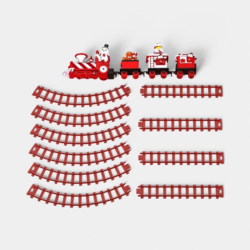 slide 3 of 4, 36" Christmas Animated Train and Track Set Christmas Decor - Wondershop™, 1 ct