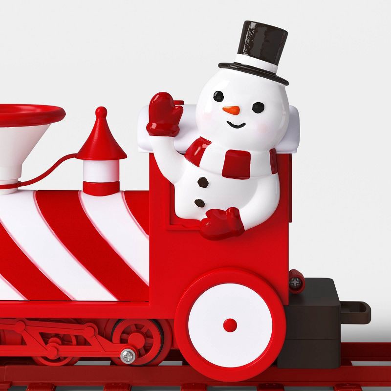 slide 4 of 4, 36" Christmas Animated Train and Track Set Christmas Decor - Wondershop™, 1 ct
